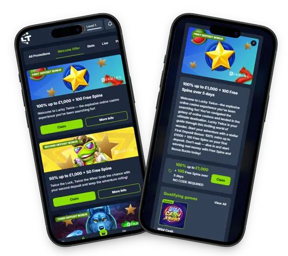 Casino LuckyTwice Mobile App