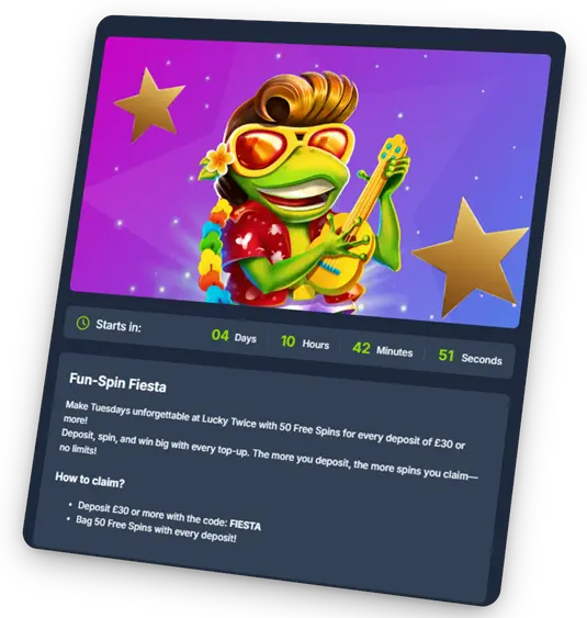 Lucky Twice Free Spins