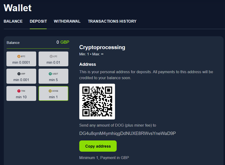 Lucky Twice Payment Methods